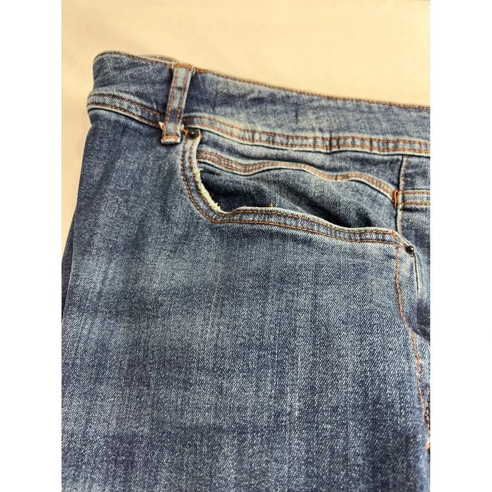 Kenneth Cole Jean Men 44x32 Blue BCI Better Cotton Initiative Straight Denim PA3